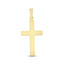 Billede af Vedhæng kors 14 kt. fac. 3,9 gr. (prisen er excl. guld)