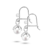 Billede af Ørehængere bøjle, grabber, sv. kp.  5-5½ mm 925s
