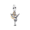 Billede af Pandora Amor charm sølv + forgyldt metalblanding