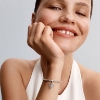 Billede af Pandora Amor charm sølv + forgyldt metalblanding