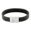 Billede af SON of NOA armbånd stål grå kalveskind (19-23 cm)