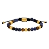 Billede af SON of NOA armbånd forgyldt stål m. sten (19-25 cm)