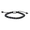 Billede af SON of NOA armbånd stål m. blue tiger eye (19-25 cm)