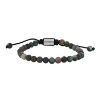 Billede af SON of NOA armbånd stål m. Indian Agate (19-25 cm)