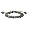 Billede af SON of NOA armbånd stål m. Indian Agate (19-25 cm)