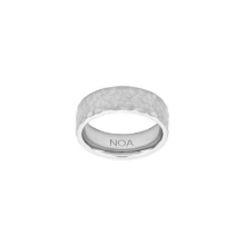 Billede af SON of NOA Ring m. hamret overflade stål (str. 58)