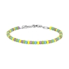 Billede af NOA Kids børnearmbånd sølv m. perler mix (15+3 cm)