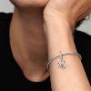 Billede af Pandora Nygift Par charm sølv m. cz