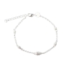 Billede af Aqua Dulce Cappa armbånd sølv (17 + 3 cm)