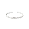 Billede af Aqua Dulce Cappa Bangle armring sølv (60 mm)