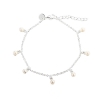 Billede af Aqua Dulce Darling Bubbels armbånd sølv m. fvp + cz (17 + 3 cm)