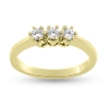 Billede af Ring, 3 brill. a 0,10 w/vs. 14 kt.