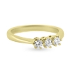 Billede af Ring, 3 brill. a 0,10 w/vs. 14 kt.