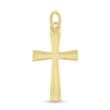 Billede af Vedhæng kors 8 kt. facon 1,9 gr. (prisen er excl. guld)