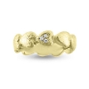 Billede af Ring hjerter 14 kt. 3* 0,02 w/vs. (hjertering)