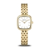 Billede af Bering Classic dameur kvadratisk stål gulddoublé 26mm 3bar