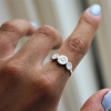 Billede af Lund Copenhagen Marguerit ring miks sølv (str. 49-60)
