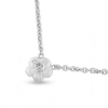 Billede af Collie hyldeblomst, 8,4 mm. brill. 0,05 w/vs. 42 cm. 14 kt. hvg.