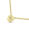 Billede af Collie hyldeblomst 8,4 mm. brill. 0,05 w/vs. 45 cm. 14 kt