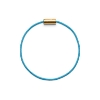 Billede af Mads Z Black Sun armbånd Turkist m. 14 kt. guldlås fås i str 16,5cm,18cm,19,5cm,21cm