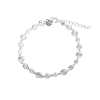 Billede af Aqua Dulce Line armbånd sølv (17 + 3 cm)