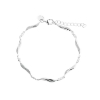 Billede af Aqua Dulce Elara armbånd sølv (17 + 3 cm)