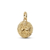 Billede af Pandora Krydsende Pile Medaljon charm forgyldt metalblanding m. cz