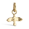 Billede af ENAMEL Copenhagen Charm - Devoted Swallow forgyldt sølv