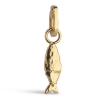 Billede af ENAMEL Copenhagen Charm - Flowing Fish forgyldt sølv
