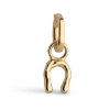 Billede af ENAMEL Copenhagen Charm - Lucky Horseshoe forgyldt sølv