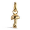 Billede af ENAMEL Copenhagen Charm - Adventurous Mushroom forgyldt sølv