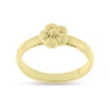 Billede af "Hyldeblomst" ring i 14 kt.