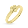 Billede af "Hyldeblomst" ring i 8 kt.