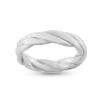Billede af Ring snoet tråd (3 tråde) br. 4,9 mm. 925s