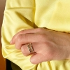 Billede af SoHo ring rainbow cubic zir. sølv fg.