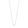 Billede af Spirit Icons Alma Pearl halskæde sølv m. cz + fvp (42-45 cm)