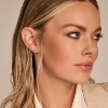 Billede af Spirit Icons Esther øreringe forgyldt sølv