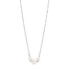 Billede af Spirit Icons Confetti Pearl halskæde sølv m. fvp (42-45 cm)