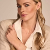 Billede af Spirit Icons Alma Pearl armbånd sølv m. cz + fvp (17-19 cm)