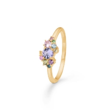 Billede af Mads Z "Little Prince" ring 14 kt. guld m. tanzanit (str. 60)