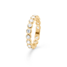 Billede af Mads Z "Eterna" ring 8 kt. guld m. cz (str. 54)