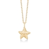 Billede af Studio Z "Starfish Lustre" halskæde forgyldt sølv (40-45 cm)