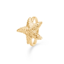 Billede af Studio Z "Starfish Lustre" ring forgyldt sølv (str. 56)