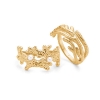Billede af Studio Z "Reef Essence" ring forgyldt sølv (str. 50-60)