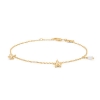 Billede af Studio Z "Starfish Lustre" armbånd forgyldt sølv m. fvp (16+2 cm)