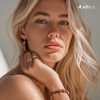 Billede af Studio Z "Wild Cliff" ring forgyldt sølv m. cz (str. 50-60)