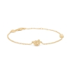 Billede af Studio Z "Seashell Secrets" armbånd forgyldt sølv (16+2 cm)