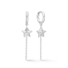 Billede af Studio Z "Starfish Lustre" øreringe sølv