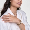 Billede af Daniel Wellington Oval Mini dameur stål gulddoublé 25mm 3bar