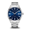 Billede af Bering Automatic herreur stål lænke blå skive 3bar 42mm